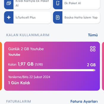 Turkcell Paket Sorunu: 2 GB Hediye Kullanamadım