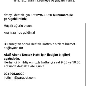 Paraşüt Muhasebe Programı Özellik Azlığı