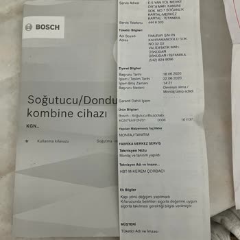 Bosch Buzdolaplarında LED Aydınlatma Problemi