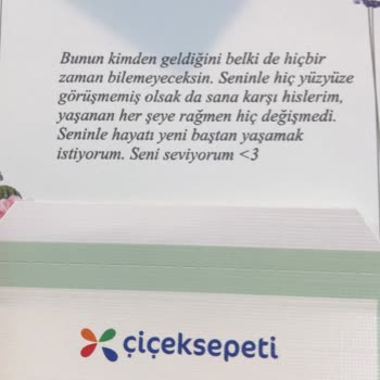 ÇiçekSepeti Gizemli Çiçek Gönderimi Ve Bilgi Alamama Sorunu