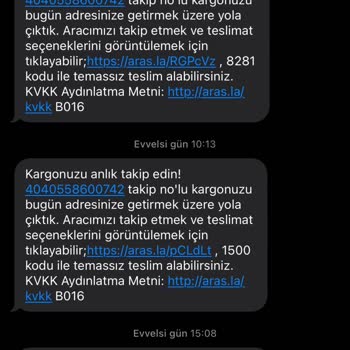 Aras Kargo Aras Kayıp Kargo.!