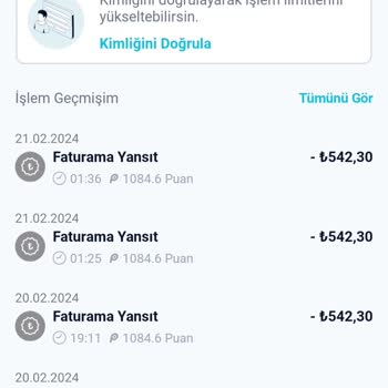 Turkcell'den Ve Paycell Uygulamasından Şikayetçiyim