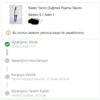 Markapia.com Markapia Kargoya Verilmeyen Sipariş