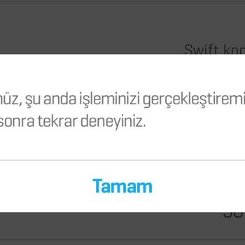 Enpara Hesabımdan SWIFT Yapamıyorum
