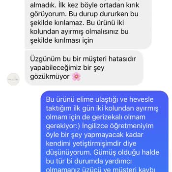 B'Gallery Jewelery Müşteri Suçlayan, Ürünün Arkasında Durmayan, Ürünü 1 Gün Dayanan Firma