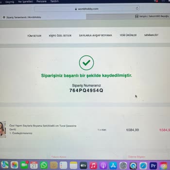 Wombhobby Satın Aldığım Ürün İle İlgili Asla Cevap Vermeyen Site!