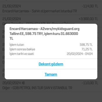 Scannero Haberim Olmadan Para Çekildi