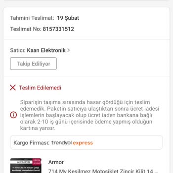 Trendyol Çevrimiçi Alışverişte Yaşanan Sorunlar Ve Müşteri Memnuniyetsizliği