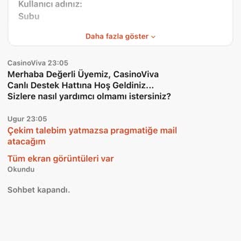 Casinoviva Ödeme Yapmıyor Engelliyor