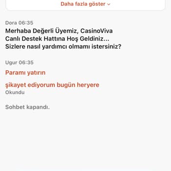 Casinoviva Ödeme Yapmıyor Engelliyor
