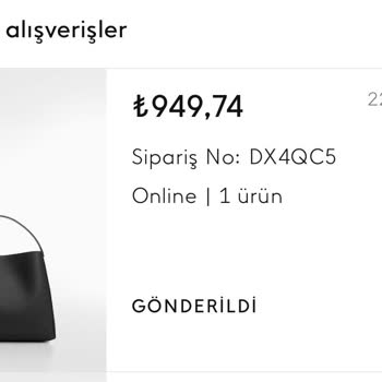 Mango Çanta Sipariş Gecikmesi