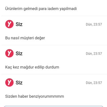 Yemek Sepeti Mağdur Ediyor