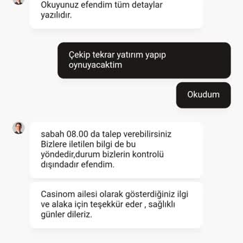 Casinom Sahte Site Şikayetçiyim