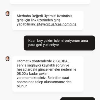 Casinom Sahte Site Şikayetçiyim