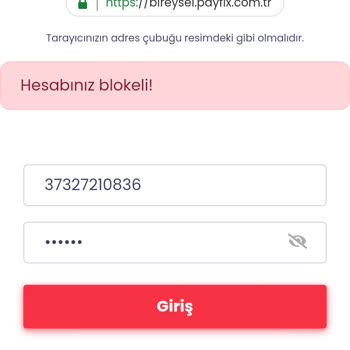 Payfix Hesap Blokesi Kaldırılması Talebi