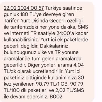Turkcell Hatalı Kullanım İtirazı