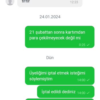 Filbox Üyelik İptali Yapmıyor
