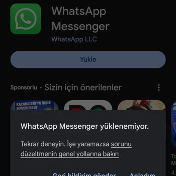 Whatsapp Aero WhatsApp Yüklenmiyor