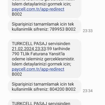 Turkcell Pasaj İznim Olmadan Para Çekti