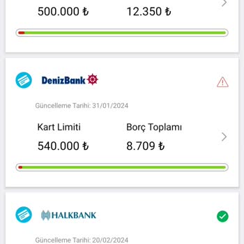 Denizbank Findeks'e Bildirim Yapmama