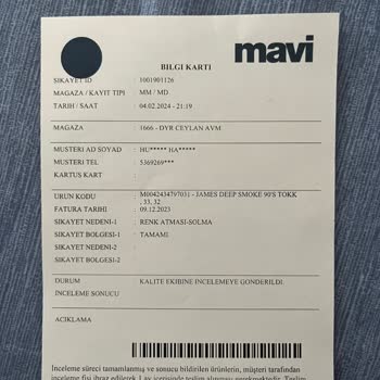 Mavi Renkten Renge Giren Siyah Pantolon!