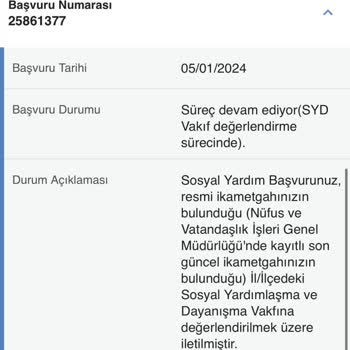 E-Devlet (Turkiye.gov.tr) Sosyal Yardım Başvurusu