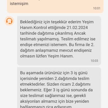 Trendyol Sipariş Takip Ve Arkasında Durmaması Çözüm Sunulmadı