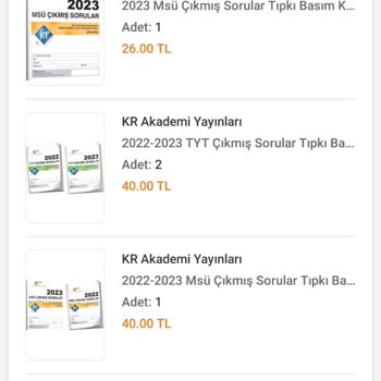 Trendyol Kr... Akademi Yayınları