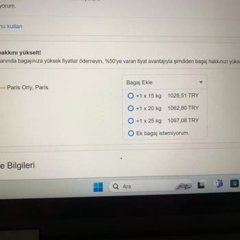 Ucuzabilet Bagaj Ücreti Alıp Hakkı Vermedi