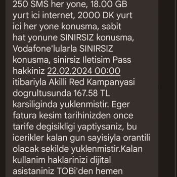 Vodafone Faturalı Hat Skandalları