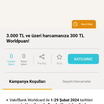VakıfBank'ın Kampanya Oyunu