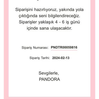 Pandora Mücevher Pandora'dan Aldığım Ürünlere Ulaşamıyorum! Muhatap Bulamıyorum!