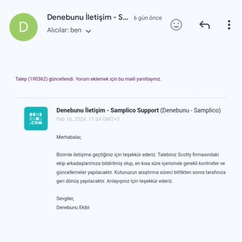 Denebunu.com Ürün Gönderiyor Ya Da Kargoda Kayıp Ürüne Sahip Çıkmıyor