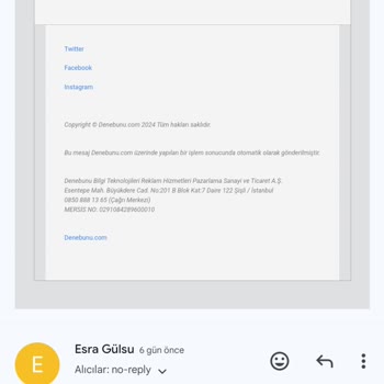 Denebunu.com Ürün Gönderiyor Ya Da Kargoda Kayıp Ürüne Sahip Çıkmıyor