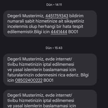 Türk Telekom İnternet İptali Sözleşme Bitişi