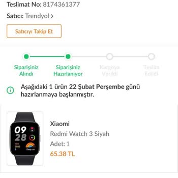 Trendyol Ödemesini Yapmış Olduğum Ürünü İptal Etti