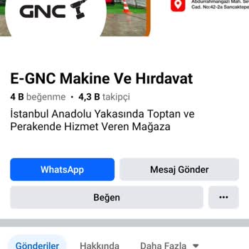 GNC El Aletleri Ve Hırdavat Ürünler Kalitesiz!