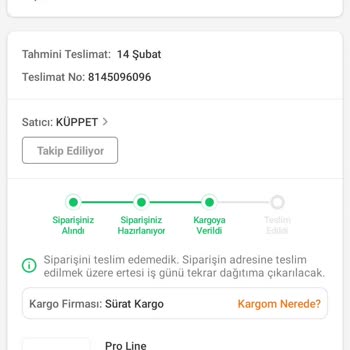 Trendyol Teslim Edilmeyen Ürün!