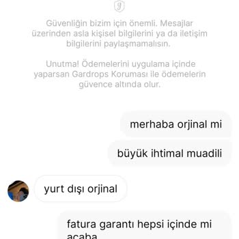 Gardrops İade Talebi Sorunu