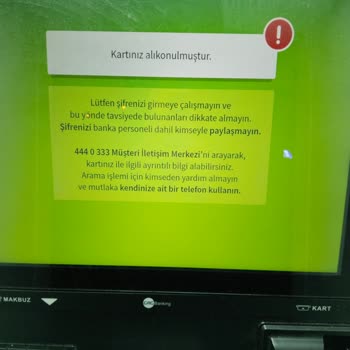 Garanti BBVA ATM Para Vermedi!