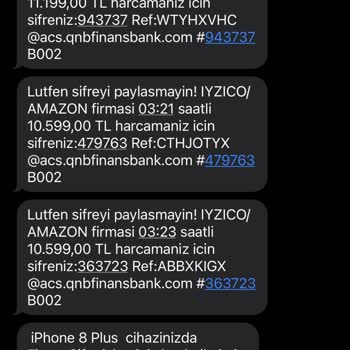 iyzico Dyson Süpürge A101 Şüpheli Alışveriş