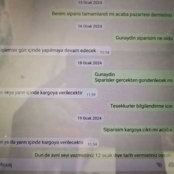 Nare Giyim Hakkında Şikayetim Var