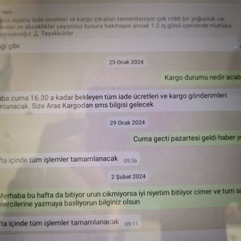 Nare Giyim Hakkında Şikayetim Var
