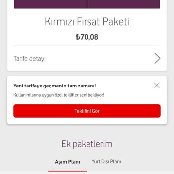 Vodafone Faturam Kafasına Göre Yükseltiliyor