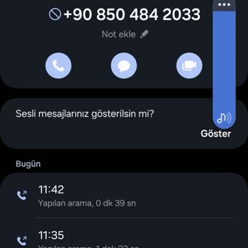 0850 484 20 33 Güvenliğim Tehlikede: Şüpheli Arama Deneyimi!