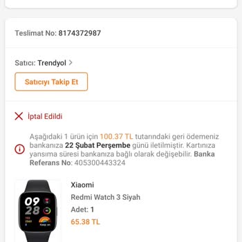 Trendyol Ürünümü Vermiyor Kafasına Göre