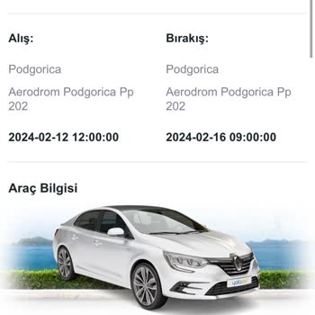 Europcar Avrupa Hatalı Araç Teslim
