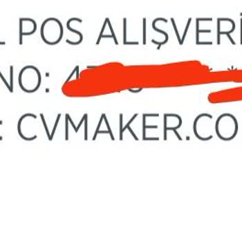 Cvmaker.com.tr Bilgim Dışında Üye Yapılıp Her Ay Hesabımdan Para Çekilmiş