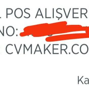Cvmaker.com.tr Bilgim Dışında Üye Yapılıp Her Ay Hesabımdan Para Çekilmiş