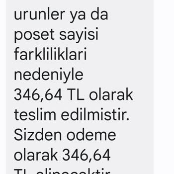 Migros Sanal Market Siparişi